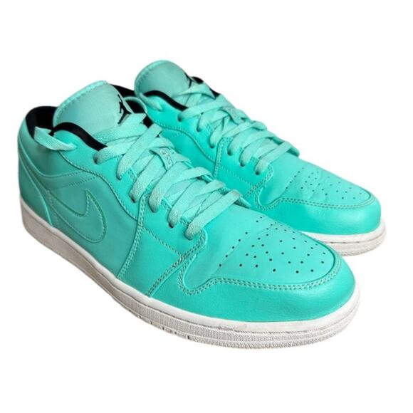 Nike Air Jordan 1 Low 11.5 Hyper Turquoise Color - Picture 6 of 7